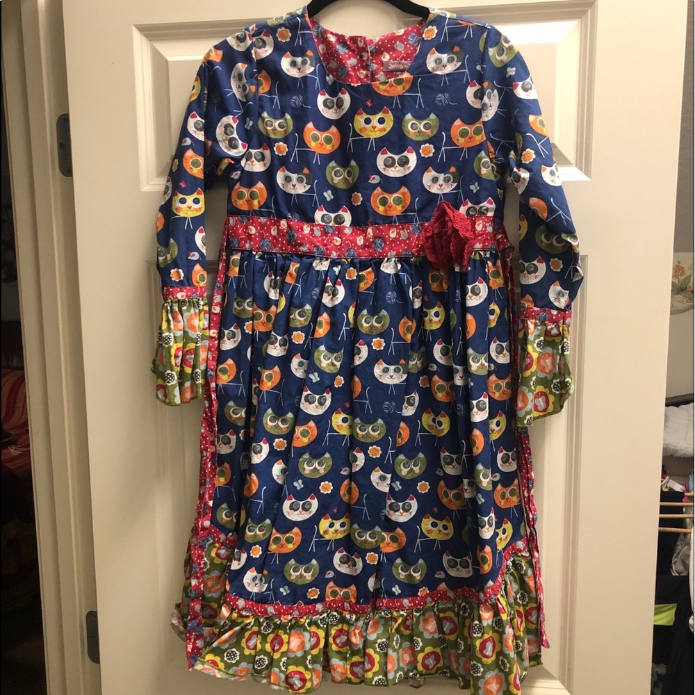 Jelly the Pug girls size 10 dress